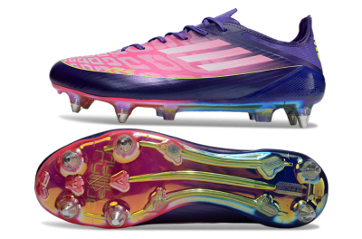 Adidas F50 Elite SG Football Boots - Pink/Blue/Yellow