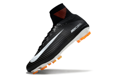Nike Zoom Mercurial Superfly 5 Elite FG Football Boots - Black/White/Red