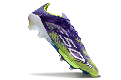 Adidas F50+ Elite Lightstrike Pro FG Football Boots - Purple/Yellow/White