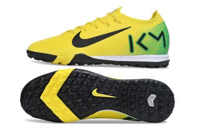 Nike Air Zoom Mercurial Vapor 16 Elite TF Football Shoes - Yellow/Black/Green