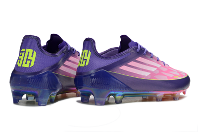 Adidas F50 Elite FG Football Boots - Pink/Blue/Yellow
