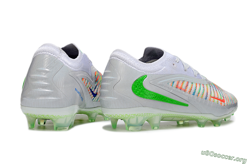 Nike Phantom 6 Elite FG Football Boots - White/Red/Yellow 6