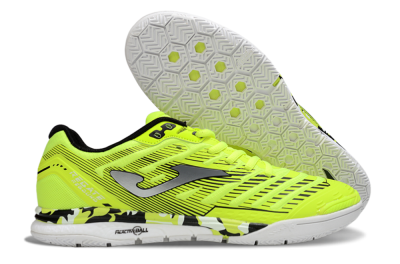 Joma Top Flex IC Football Shoes - Yellow/Silver/Black