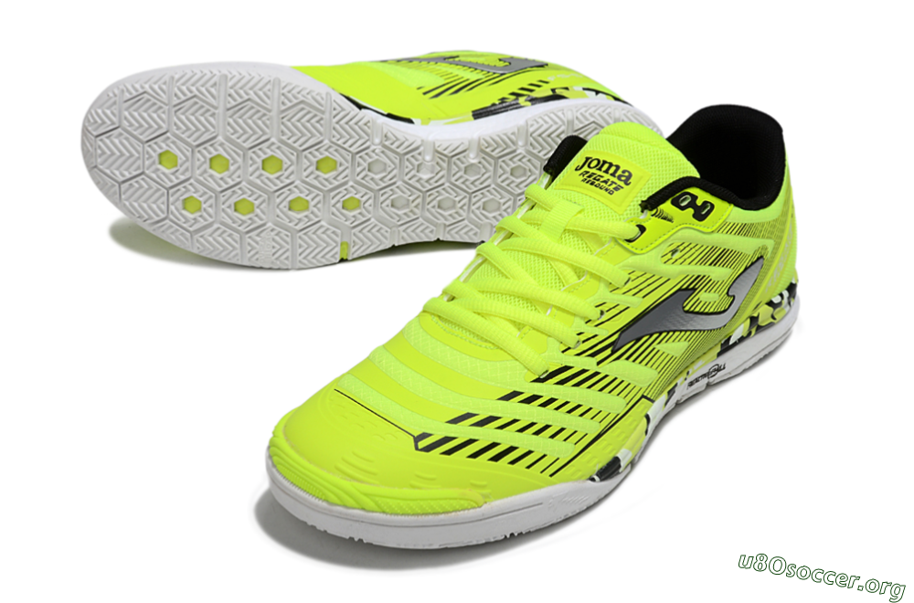 Joma Top Flex IC Football Shoes - Yellow/Silver/Black 0