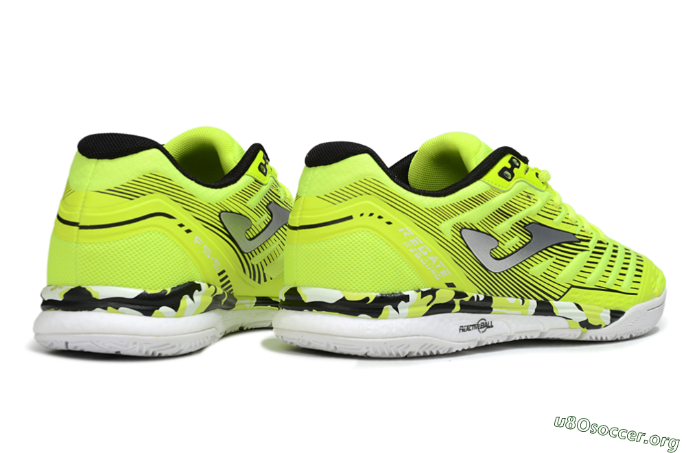 Joma Top Flex IC Football Shoes - Yellow/Silver/Black 6