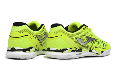 Joma Top Flex IC Football Shoes - Yellow/Silver/Black