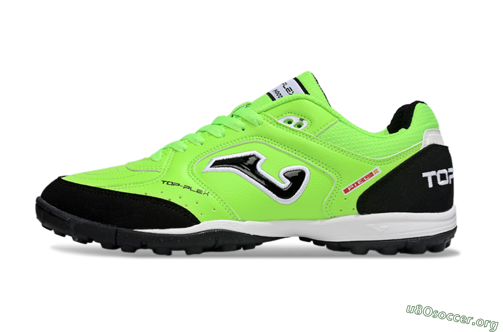 Joma Top Flex TF Football Shoes - Yellow/Black/White 3