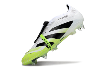 Adidas 25 Predator Elite Foldover Tongue SG Football Boots - White/Yellow/Black