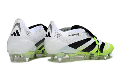 Adidas 25 Predator Elite Foldover Tongue SG Football Boots - White/Yellow/Black
