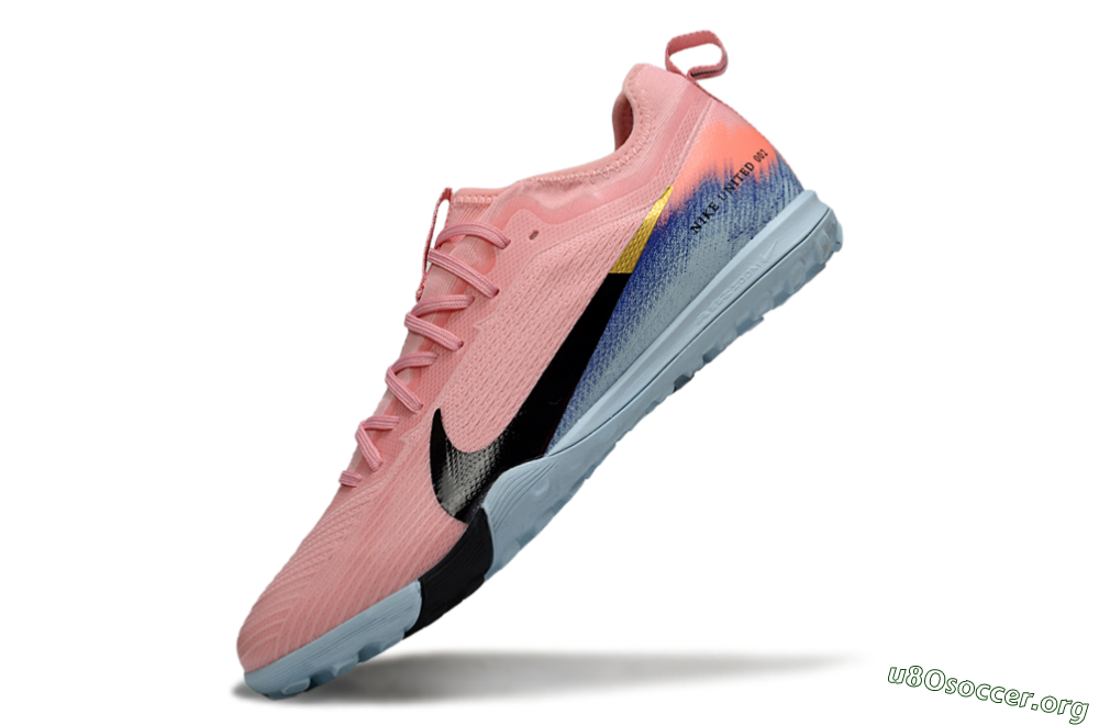 Nike Air Zoom Mercurial Vapor 16 Pro TF Football Shoes - Pink/Black/Gold 5