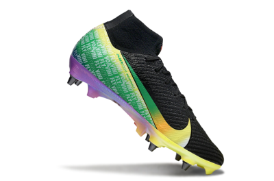 Nike Air Zoom Mercurial Superfly 10 Elite SG Football Boots - Black/Yellow/Red