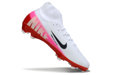 Nike Air Zoom Mercurial Superfly 10 Academy FG Football Boots - White/Black/Red