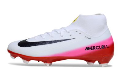 Nike Air Zoom Mercurial Superfly 10 Academy FG Football Boots - White/Black/Red