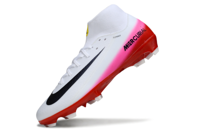 Nike Air Zoom Mercurial Superfly 10 Academy FG Football Boots - White/Black/Red