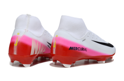 Nike Air Zoom Mercurial Superfly 10 Academy FG Football Boots - White/Black/Red