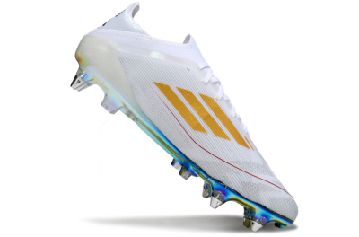 Adidas F50 Elite SG Football Boots - White/Green/Gold