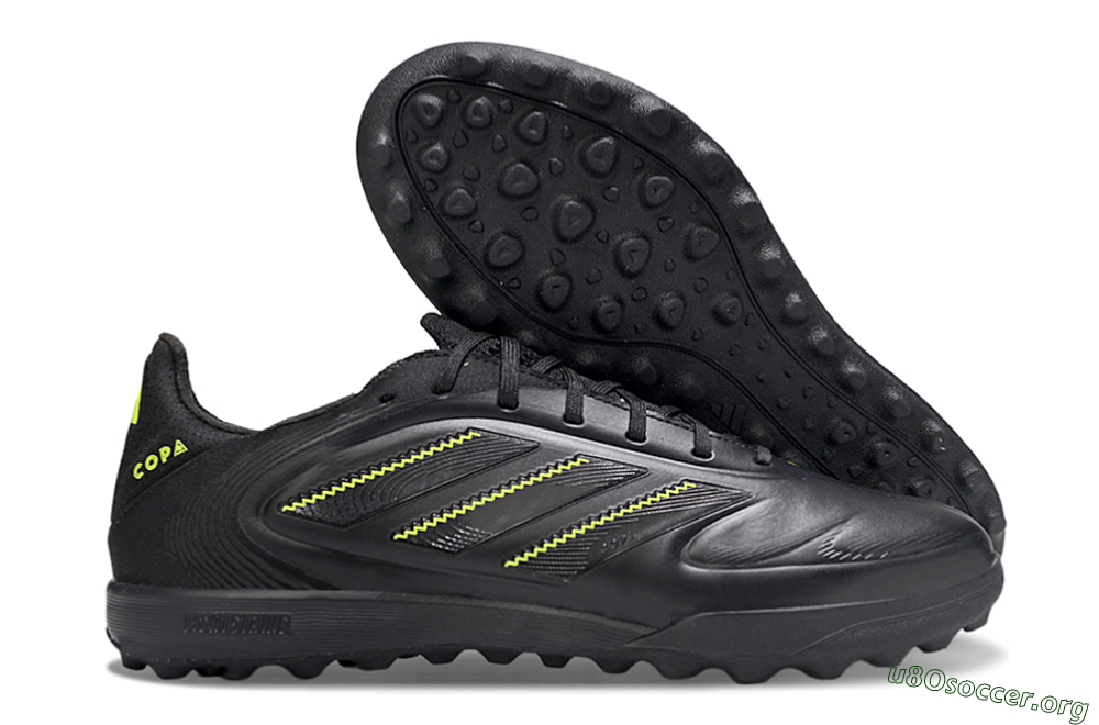 Adidas Copa Pure 2 TF Football Shoes - Black/Yellow 2