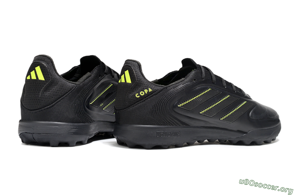 Adidas Copa Pure 2 TF Football Shoes - Black/Yellow 6