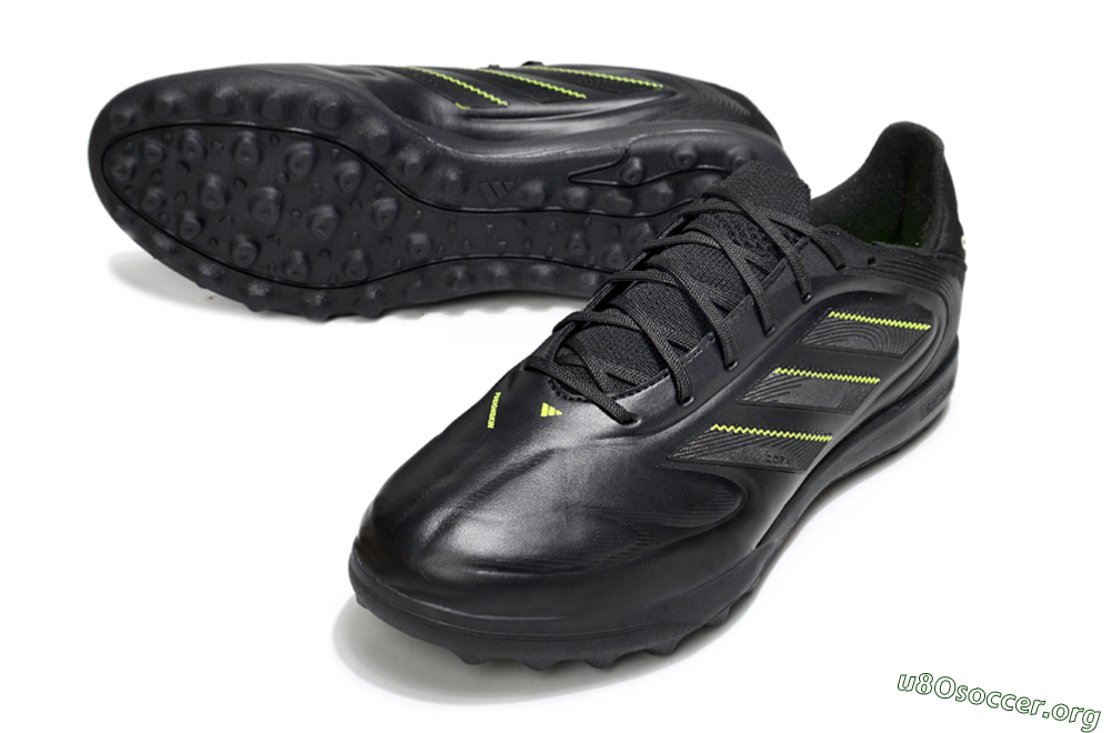 Adidas Copa Pure 2 TF Football Shoes - Black/Yellow 0