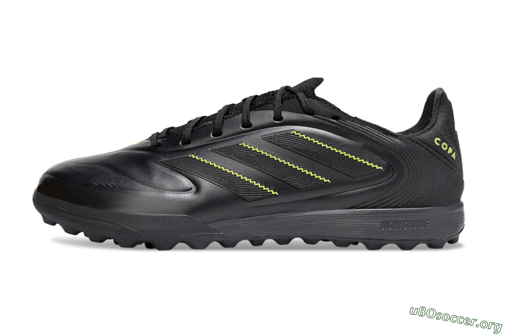 Adidas Copa Pure 2 TF Football Shoes - Black/Yellow 3