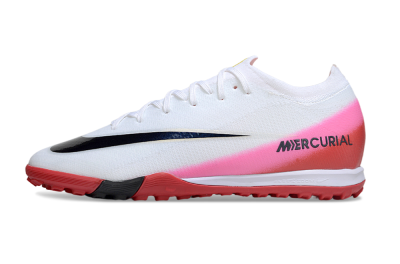 Nike Air Zoom Mercurial Vapor 16 Elite TF Football Shoes - White/Black/Red