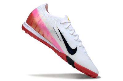 Nike Air Zoom Mercurial Vapor 16 Elite TF Football Shoes - White/Black/Red