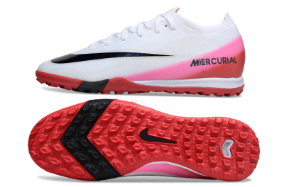 Nike Air Zoom Mercurial Vapor 16 Elite TF Football Shoes - White/Black/Red