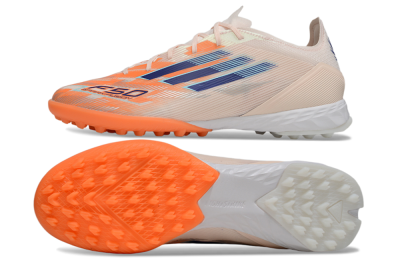 Adidas F50 Pro TF Football Shoes - Pink/Orange/Blue