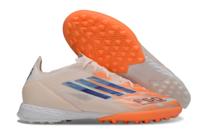 Adidas F50 Pro TF Football Shoes - Pink/Orange/Blue