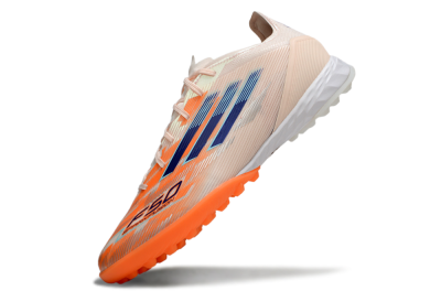 Adidas F50 Pro TF Football Shoes - Pink/Orange/Blue