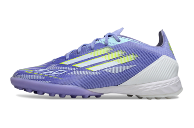 Adidas F50 Pro TF Football Shoes - Blue/Yellow/White
