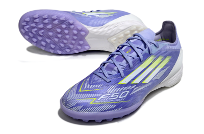 Adidas F50 Pro TF Football Shoes - Blue/Yellow/White