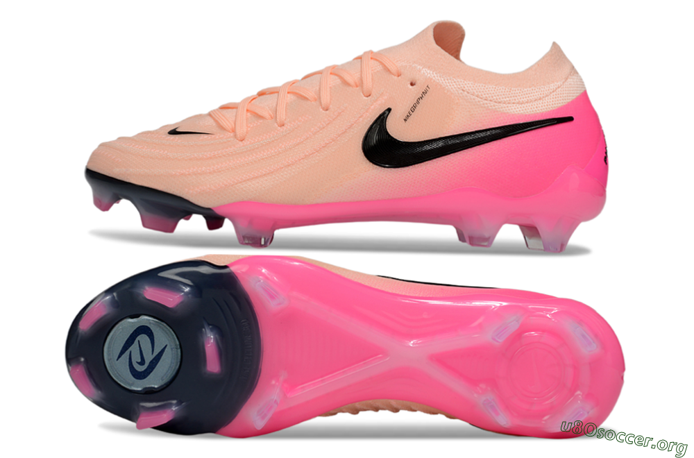 Nike Phantom GX 2 Elite FG Football Boots - Pink/Black 1