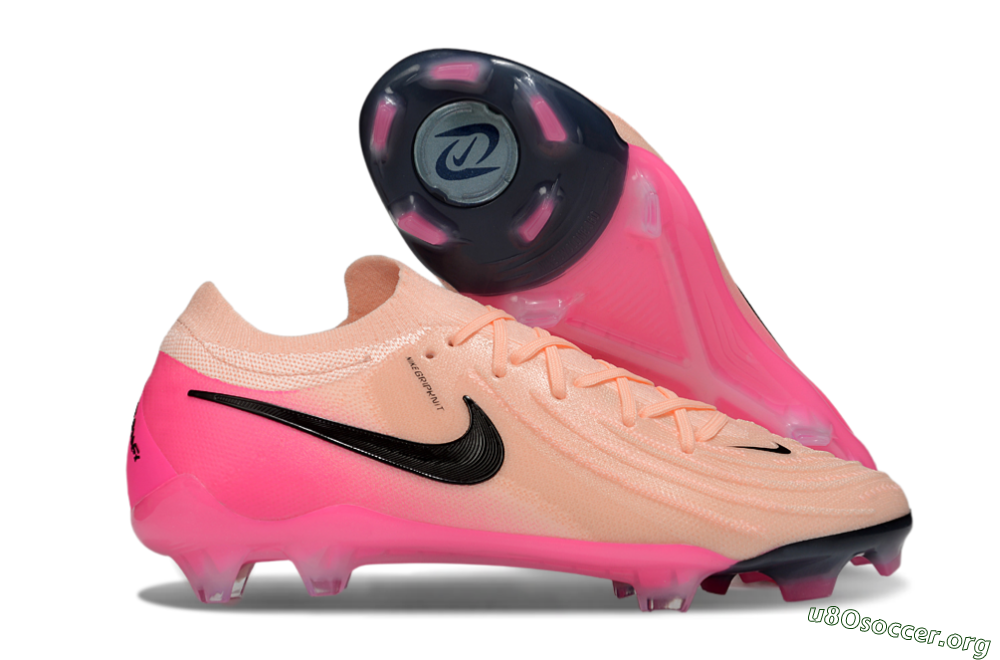 Nike Phantom GX 2 Elite FG Football Boots - Pink/Black 2