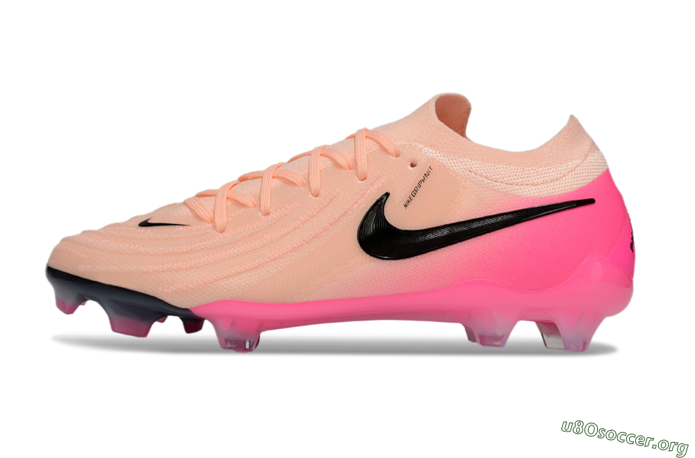 Nike Phantom GX 2 Elite FG Football Boots - Pink/Black 3