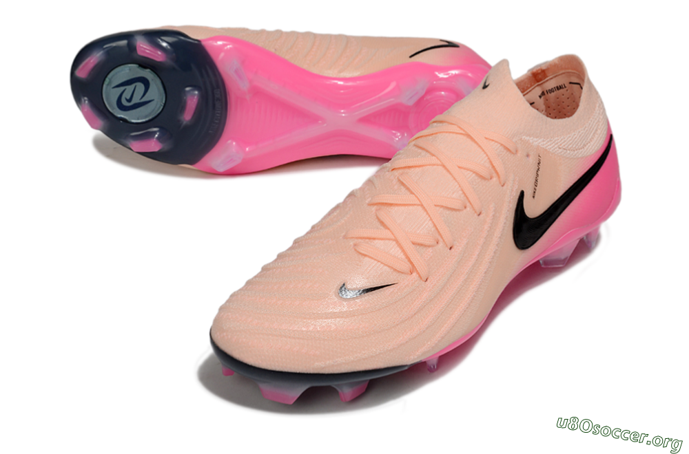 Nike Phantom GX 2 Elite FG Football Boots - Pink/Black 0