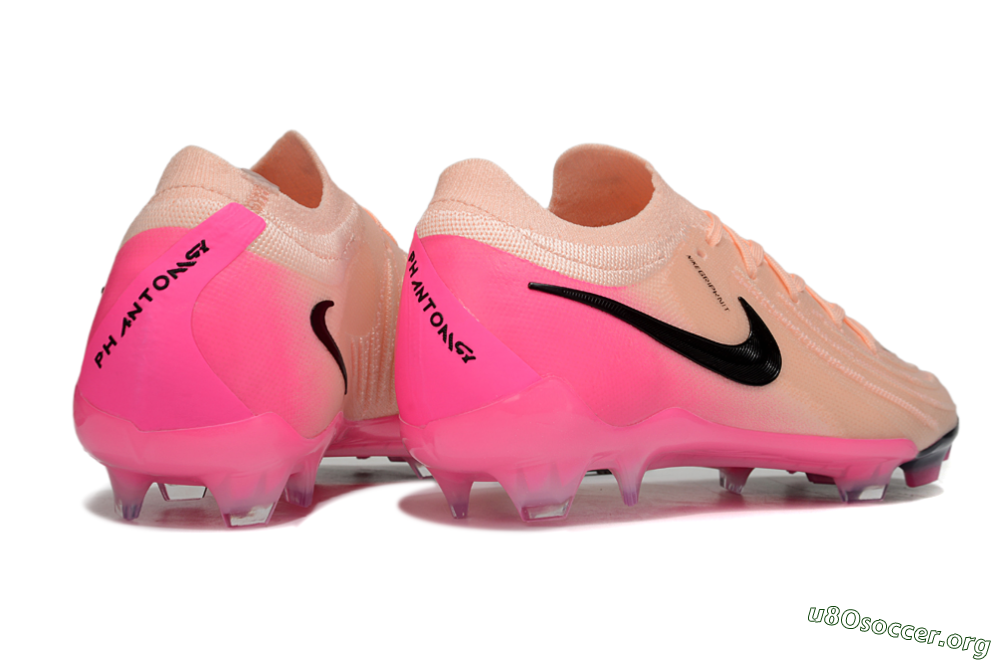 Nike Phantom GX 2 Elite FG Football Boots - Pink/Black 6