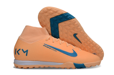Nike Air Zoom Mercurial Superfly 10 Elite TF Football Shoes - Pink/Blue/Yellow