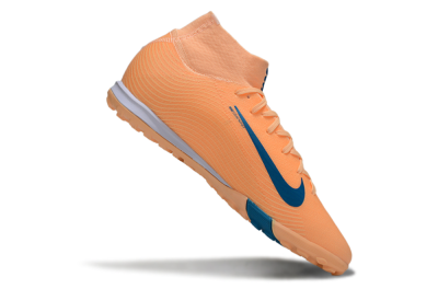 Nike Air Zoom Mercurial Superfly 10 Elite TF Football Shoes - Pink/Blue/Yellow