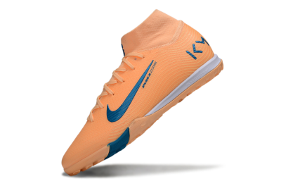 Nike Air Zoom Mercurial Superfly 10 Elite TF Football Shoes - Pink/Blue/Yellow