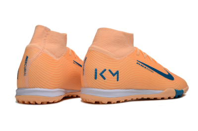 Nike Air Zoom Mercurial Superfly 10 Elite TF Football Shoes - Pink/Blue/Yellow