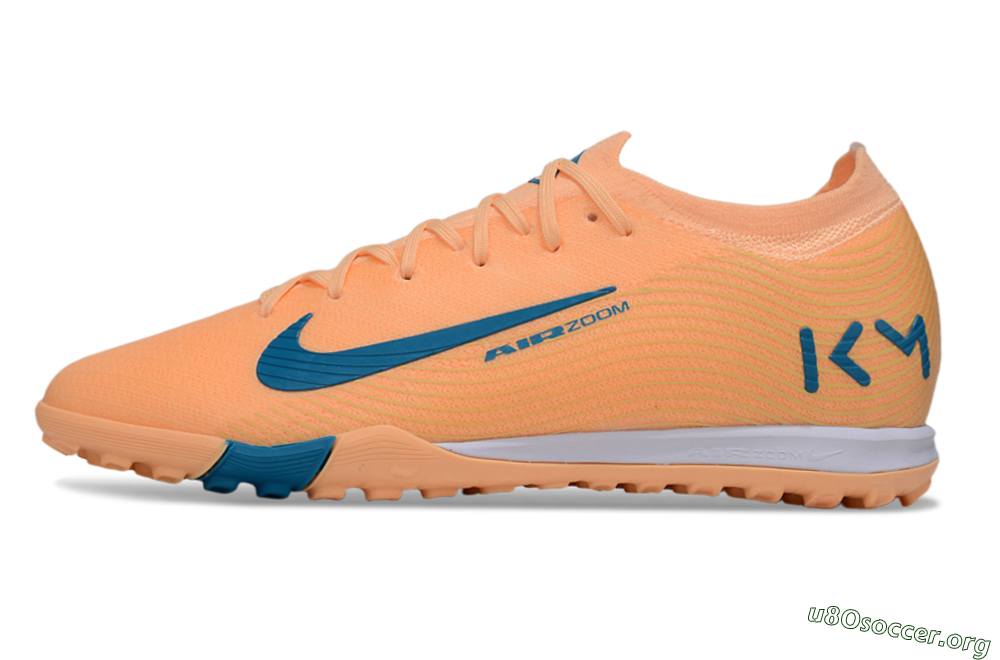 Nike Air Zoom Mercurial Vapor 16 Elite TF Football Shoes - Pink/Blue/White 3
