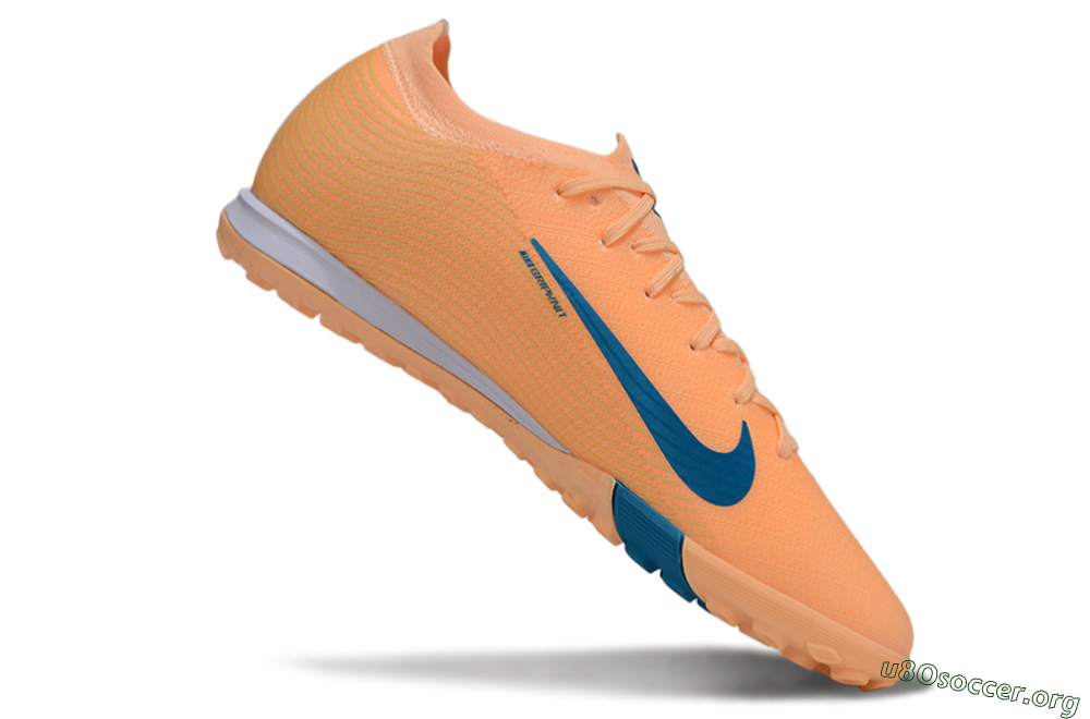 Nike Air Zoom Mercurial Vapor 16 Elite TF Football Shoes - Pink/Blue/White 4