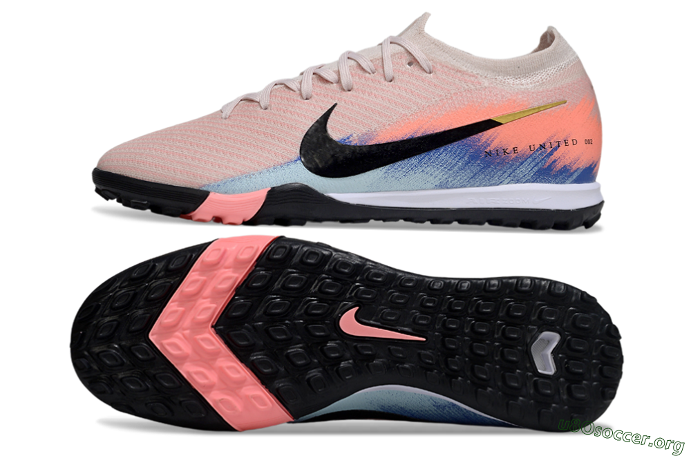 Nike Air Zoom Mercurial Vapor 16 Elite TF Football Shoes - Pink/Black/Red 1