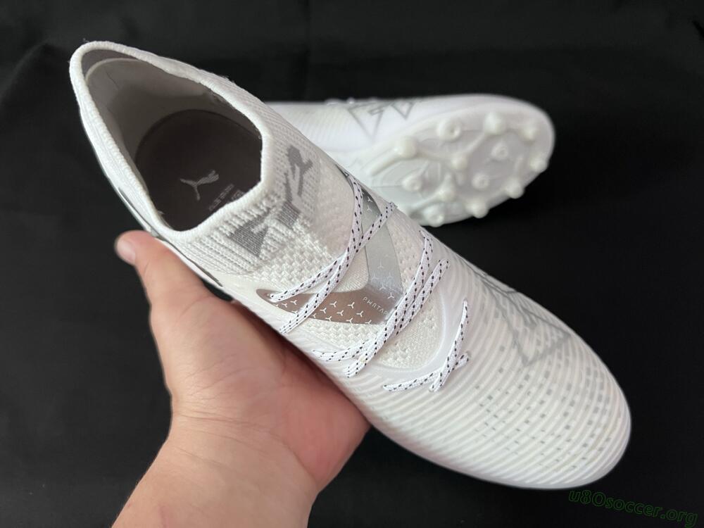 Puma Future 8 Ultimate AG Football Boots - Beige/Black/White