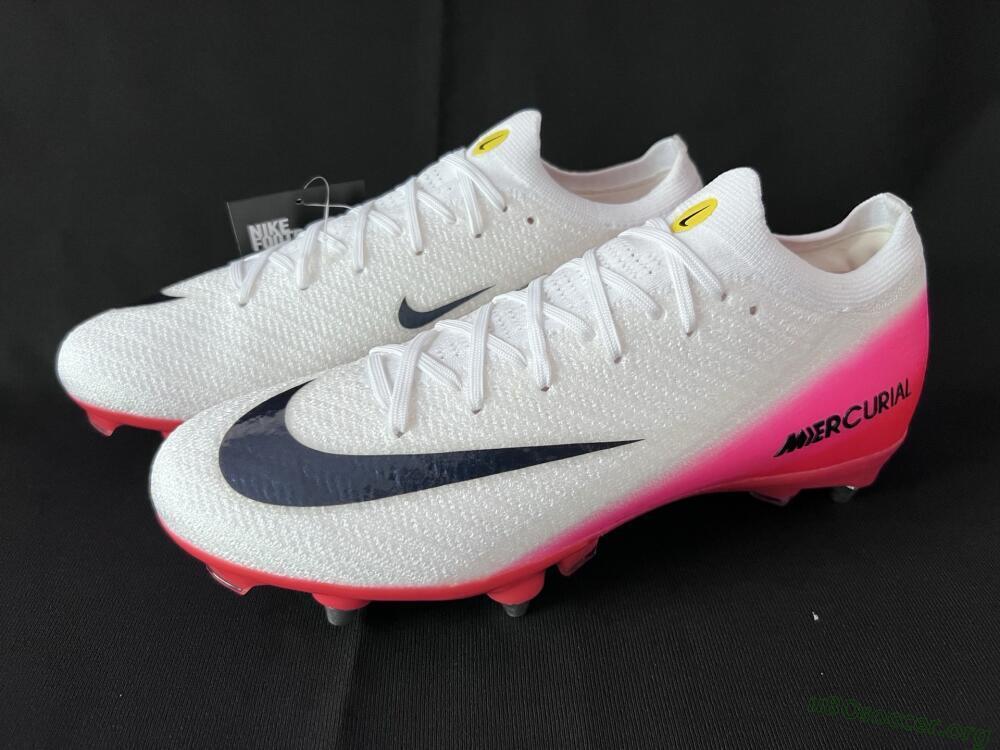 Nike Air Zoom Mercurial Vapor 16 Elite SG Football Boots - White/Black/Red