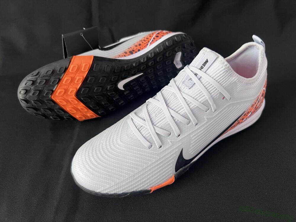 Nike Air Zoom Mercurial Vapor 16 Pro TF Football Shoes - Grey/Black/Leopard