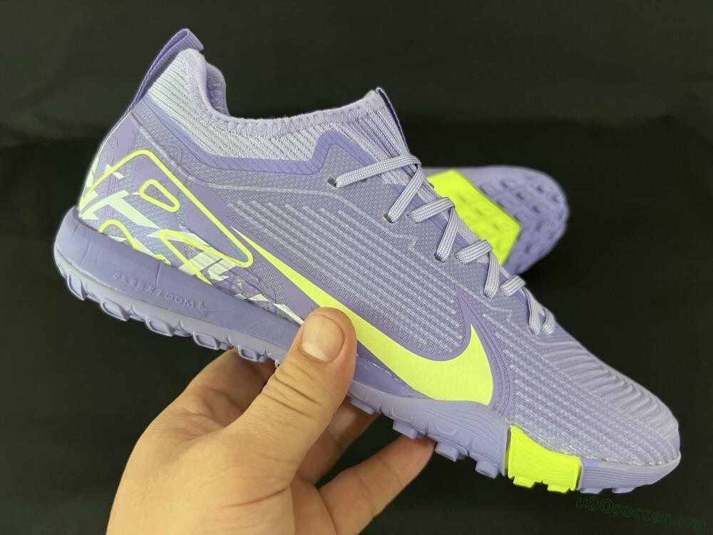 Nike Air Zoom Mercurial Vapor 16 Pro TF Football Shoes - Purple/Yellow/White