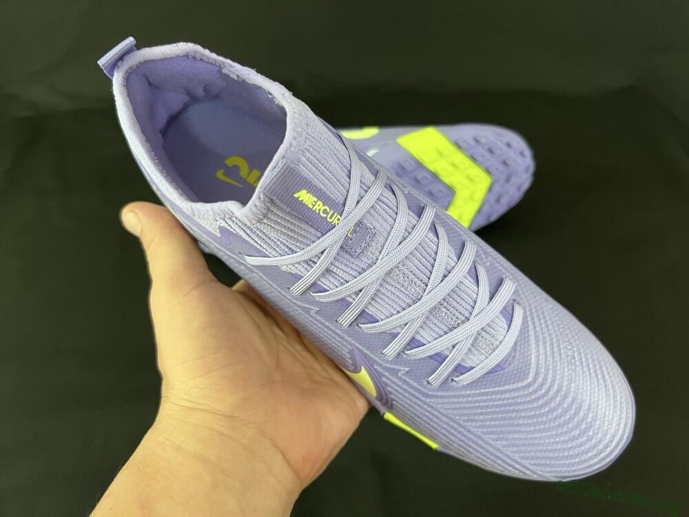 Nike Air Zoom Mercurial Vapor 16 Pro TF Football Shoes - Purple/Yellow/White