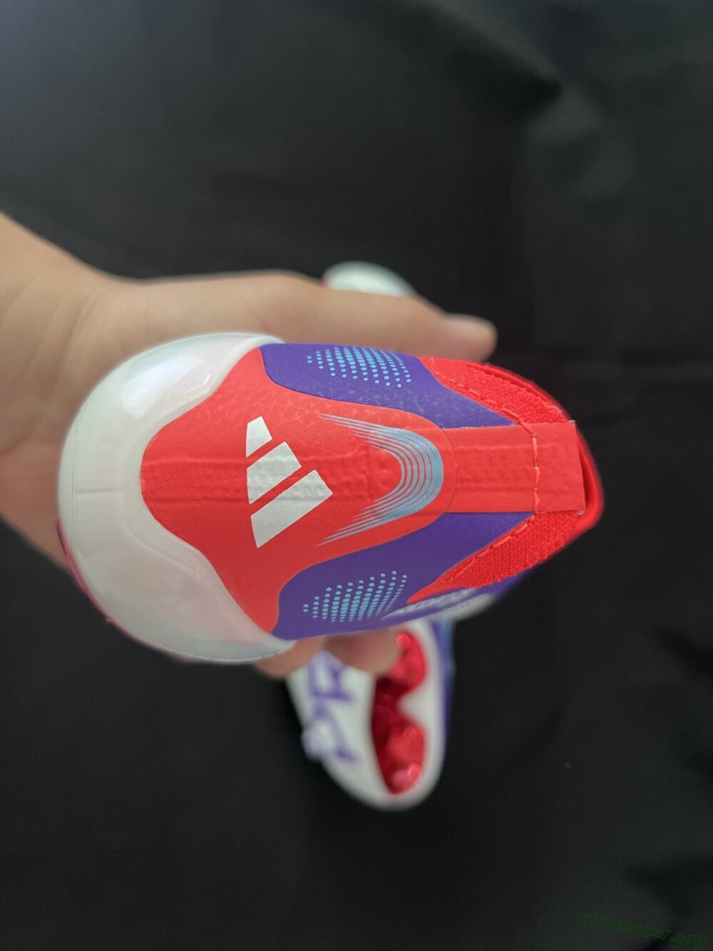 Adidas Predator 25 Elite Laceless FG Football Boots - Blue/White/Red